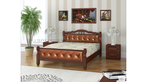 Кровать "Карина-11" орех 120*200см